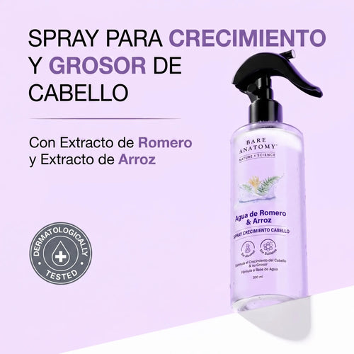 Spray agua de arroz